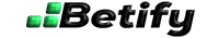 Le logo distinctif et bien conçu de la marque Betify, mettant en évidence de manière proéminente le nom de l'entreprise et son identité visuelle.